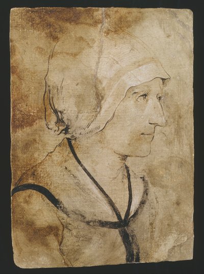 Portrait of a Wife of an Unknown Stonemason by Hans Holbein the Elder